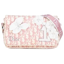 Dior-Dior Pink Oblique Girly Trotter Crossbody-Pink