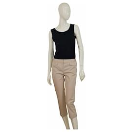 Christian Dior-Pantalones, leggings-Beige