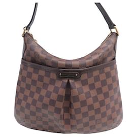 Louis Vuitton-LOUIS VUITTON BLOOMSBURY PM HANDTASCHE N42251 DAMIER EBENE CANVAS HANDTASCHE-Braun