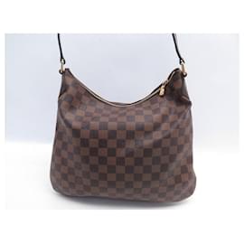 Louis Vuitton-LOUIS VUITTON BLOOMSBURY PM HANDTASCHE N42251 DAMIER EBENE CANVAS HANDTASCHE-Braun