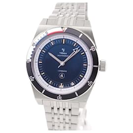 Yema-NEUF MONTRE YEMA URBAN YACHTINGRAF YYAC23AMS 39 MM AUTOMATIQUE ACIER WATCH-Argenté