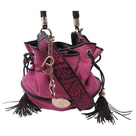 NOVA BOLSA LANCEL BRIGITTE BARDOT BB A04657 BOLSA CROSSBODY FUSHIA Fuschia