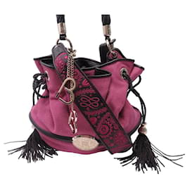 Lancel-NEUE LANCEL BRIGITTE BARDOT BB HANDTASCHE A04657 FUSHIA CROSSBODY HANDTASCHE-Fuschia