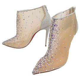 Christian Louboutin-NEUF CHAUSSURES CHRISTIAN LOUBOUTIN CONSTELLA BOOT 1200704 40 SHOES BOOTS-Autre