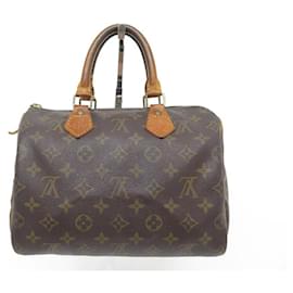 Louis Vuitton-VINTAGE LOUIS VUITTON SPEEDY 25 HANDTASCHE MONOGRAMM CANVAS M41109 HANDTASCHE-Braun