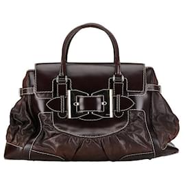 Gucci-Borsa Gucci Dialux Queen Tote in pelle 189881 in buone condizioni-Altro