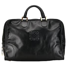 Loewe-Sac de voyage en cuir Loewe Leather Amazona 40 en bon état-Autre