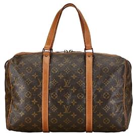 Louis Vuitton-Louis Vuitton Monogram Sac Souple 35 Sac à main en toile M41626 en bon état-Autre