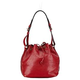 Louis Vuitton-Louis Vuitton Petit Noe Epi Bolso de hombro de cuero M44107 en buen estado-Otro