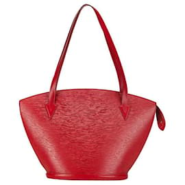 Louis Vuitton-Louis Vuitton Saint Jacques Shopping Sac bandoulière en cuir M52267 en bon état-Autre