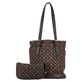 Louis Vuitton-Louis Vuitton Bucket PM Bolso de hombro de lona M95226 en buen estado-Otro