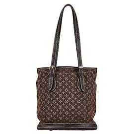 Louis Vuitton-Louis Vuitton Bucket PM Sac à bandoulière en toile M95226 en bon état-Autre