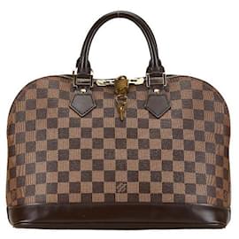 Louis Vuitton-Louis Vuitton Alma PM Sac à main en toile N51131 en bon état-Autre