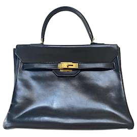 Hermès-Hermès KELLY 28 Monaco-Black