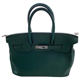 Autre Marque-Hermès Birkin 35-Green