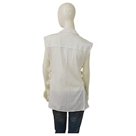 Helmut Lang-Top-Bianco