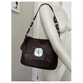 Longchamp-Handbags-Brown