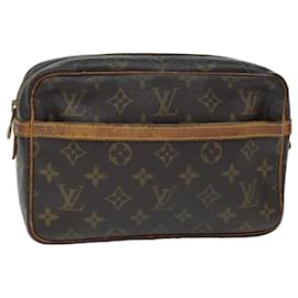 Louis Vuitton-Bolso de mano LOUIS VUITTON con monograma Compiegne 23 M51847 LV Auth 74580-Monograma