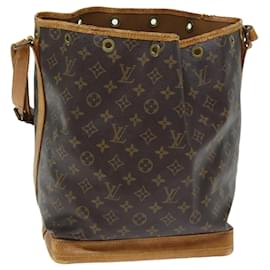 Louis Vuitton-LOUIS VUITTON Monogram Noe Shoulder Bag M42224 LV Auth 74530-Monogram