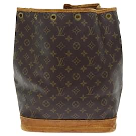 Louis Vuitton-LOUIS VUITTON Monogram Noe Shoulder Bag M42224 LV Auth 74530-Monogram