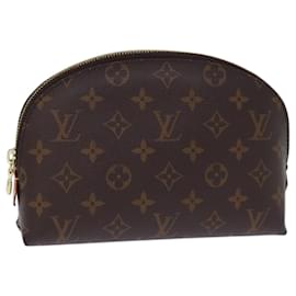 Louis Vuitton-Bolsa cosmética LOUIS VUITTON Monograma Pochette GM M47353 Auth yk12566-Monograma