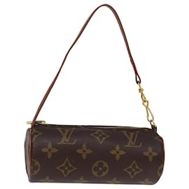 Louis Vuitton-LOUIS VUITTON Monogram Papillon Pouch LV Auth 74413-Monogram