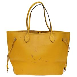 Louis Vuitton-LOUIS VUITTON Epi Neverfull MM Tote Bag Mimosa M40957 LV Auth 73961-Other