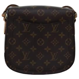 Louis Vuitton-LOUIS VUITTON Monogramm Saint Cloud MM Umhängetasche M51243 LV Auth 75029-Monogramm