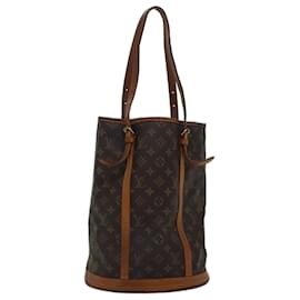 Louis Vuitton-LOUIS VUITTON Monogram Bucket GM Shoulder Bag M42236 LV Auth 75011-Monogram