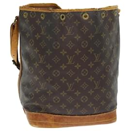 Louis Vuitton-LOUIS VUITTON Monogramm Noe Umhängetasche M42224 LV Auth 74532-Monogramm