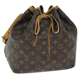 Louis Vuitton-LOUIS VUITTON Monogramm Petit Noe Umhängetasche M42226 LV Auth 74342-Monogramm