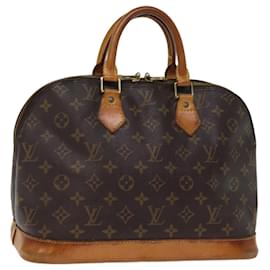 Louis Vuitton-LOUIS VUITTON Monogramm Alma Handtasche M51130 LV Auth 74149-Monogramm