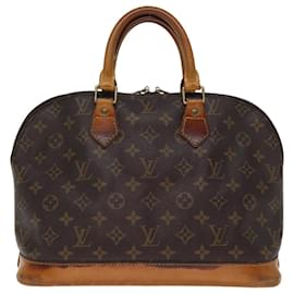 Louis Vuitton-LOUIS VUITTON Monogramm Alma Handtasche M51130 LV Auth 74149-Monogramm