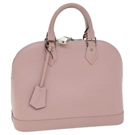 Louis Vuitton-LOUIS VUITTON Epi Alma PM Hand Bag Rose Claire M41323 LV Auth 74276A-Other