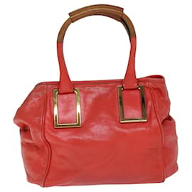 Chloé-Chloe Etel Hand Bag Leather Red Auth yk12587-Red