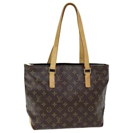 Louis Vuitton-Borsa tote per pianoforte LOUIS VUITTON monogramma Cabas M51148 LV Auth 74914-Monogramma