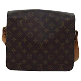 Louis Vuitton-LOUIS VUITTON Monogramm Cartouchiere GM Umhängetasche M51252 LV Auth 73481-Monogramm