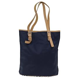 Autre Marque-Bolsa Burberrys Blue Label Nylon Navy Auth 74256-Azul marinho