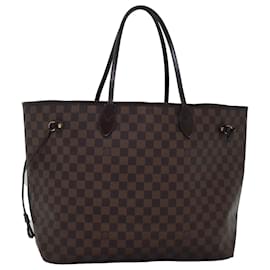 Louis Vuitton-LOUIS VUITTON Borsa tote Damier Ebene Neverfull GM N51106 LV Auth 74337-Altro