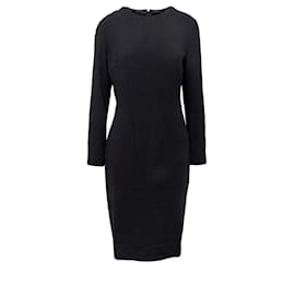 Jil Sander-Jil Sander Sheath Dress-Black