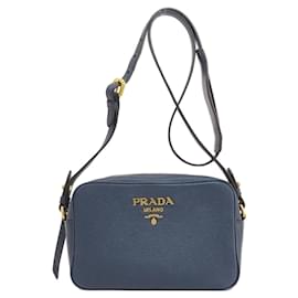 Prada-Prada Saffiano-Azul marino