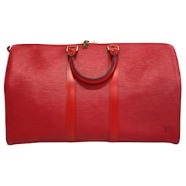 Louis Vuitton-Louis Vuitton Keepall 45-Red