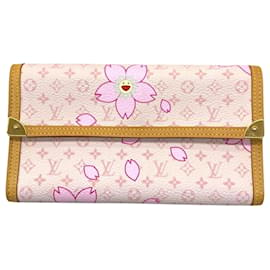 Louis Vuitton-Louis Vuitton Porte tresor international-Rose