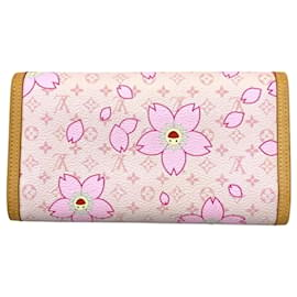 Louis Vuitton-Louis Vuitton Porte tresor international-Rose