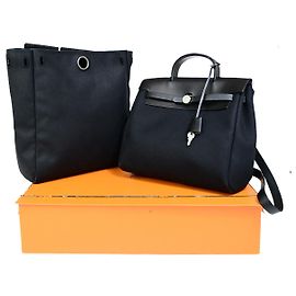Hermès Hermes Herbag Negro