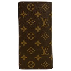 Louis Vuitton-Louis Vuitton Portefeuille Brazza-Marrom