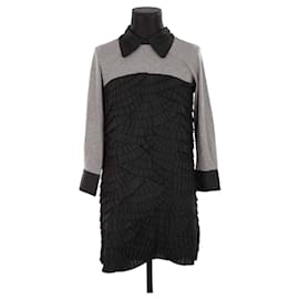 Manoush-Robe en coton-Noir