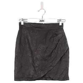 Zadig & Voltaire Lederrock Mini Schwarz