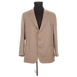 Loro Piana Costume en cachemire Marron