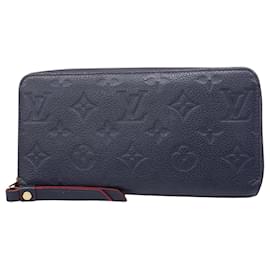 Louis Vuitton-Louis Vuitton Portefeuille zippy-Blu navy